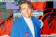 <p>Genesis frontman Peter Gabriel (pictured at the 1992 VMAs) was honored with the award in 1987 alongside British director Julien Temple, who contributed to various music videos by David Bowie, The Rolling Stones, and the Sex Pistols.</p>