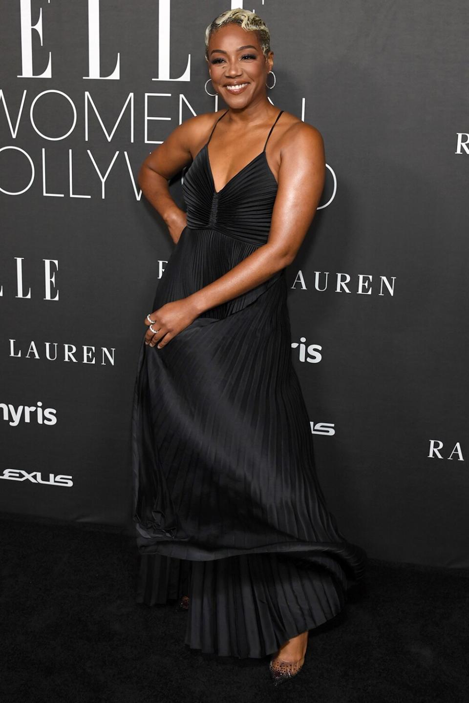 Tiffany Haddish attends the 29th Annual ELLE Women in Hollywood Celebration on October 17, 2022 in Los Angeles, California.