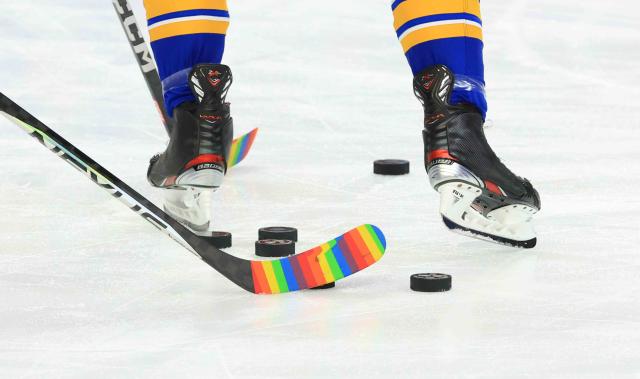 Chicago Blackhawks on X: The Pride warmup jersey auction is now