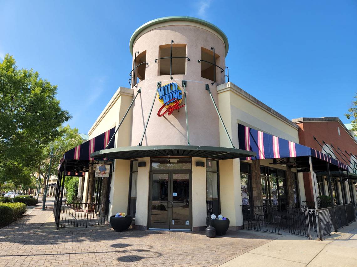 Wild Wing Cafe at 480 Town Center Place in Columbia’s Village at Sandhill shopping district has closed. Photo by Chris Trainor