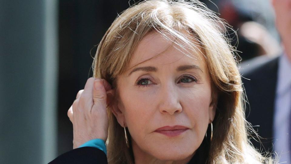 Schauspielerin Felicity Huffman 2018 in Boston.