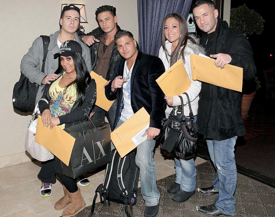 Jersey Shore Cast LA Hotel