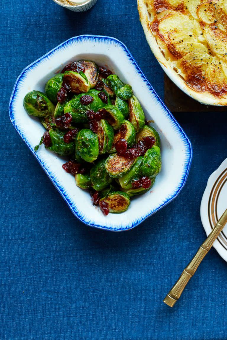 Cider-Glazed Brussels Sprouts