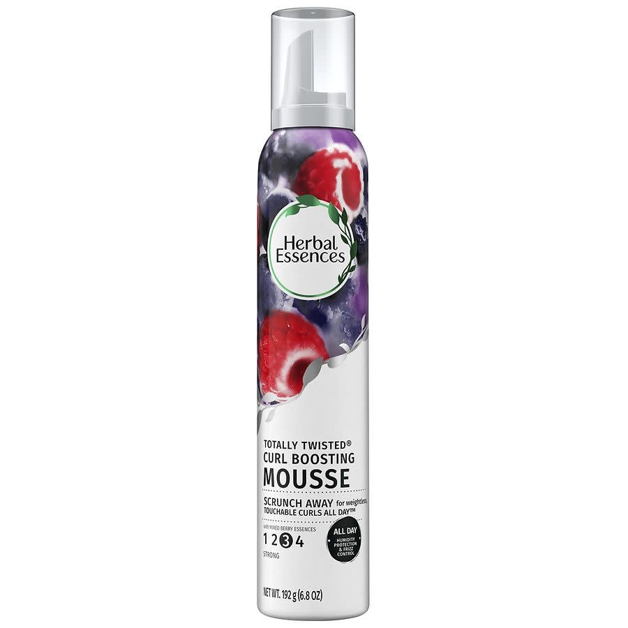 4) Herbal Essences Totally Twisted Curl Boosting Mousse