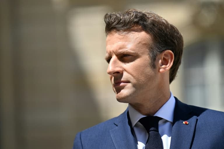 Emmanuel Macron à l'Elysée, à Paris, le 1er juillet 2022 - Emmanuel DUNAND © 2019 AFP