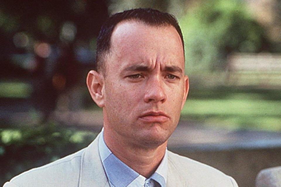 Oscar winner: Hanks in Zemeckis' Forrest Gump