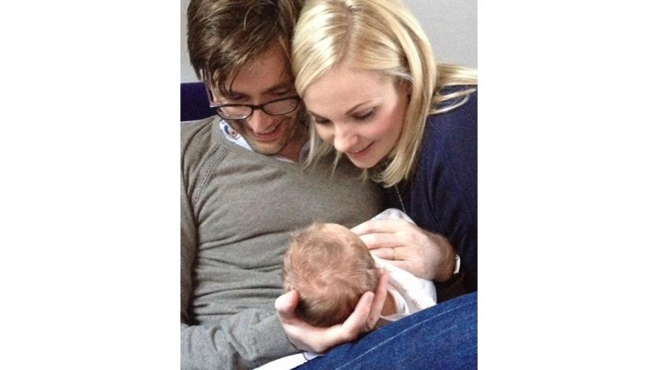 David and Georgia Tennant shared a rare baby photo of Wilfred