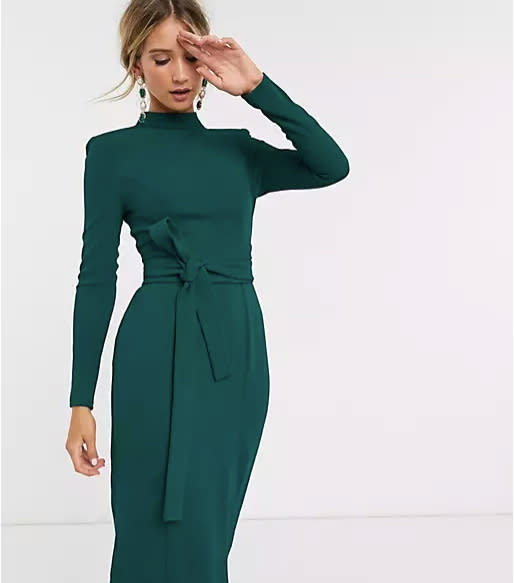 long sleeve midi dress from ASOS