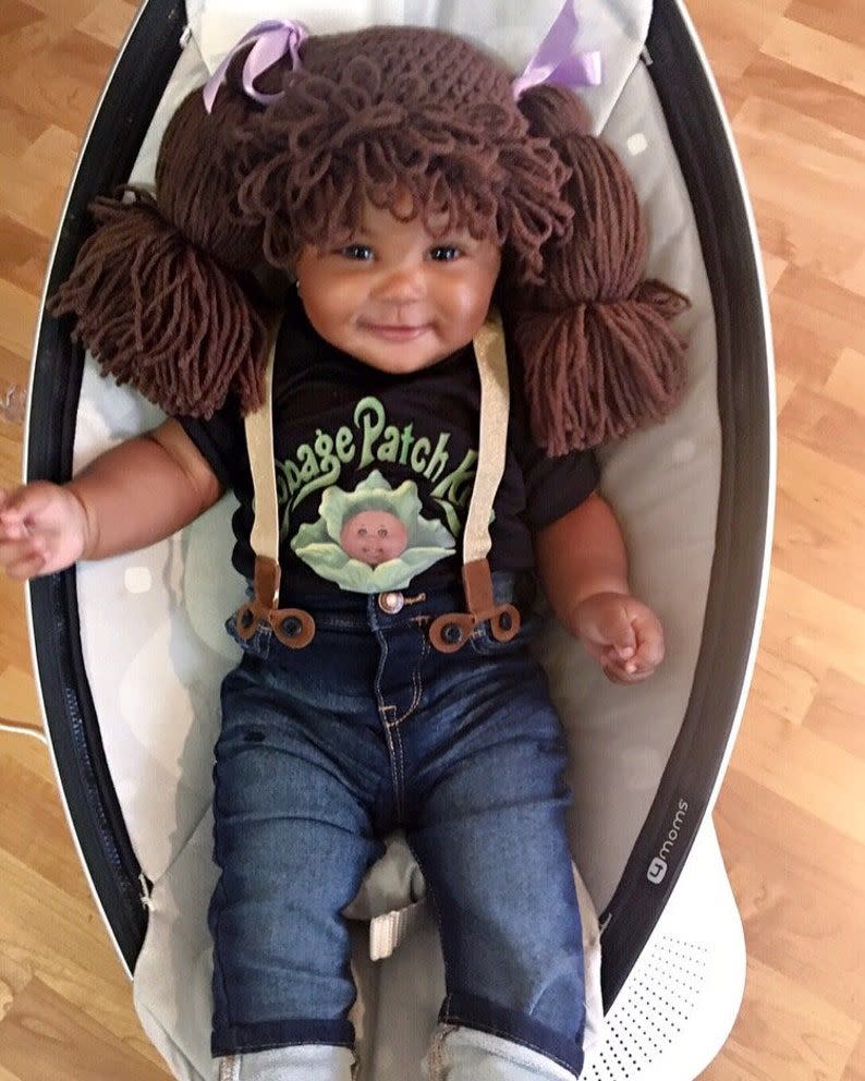 <p>etsy.com</p><p><strong>$34.99</strong></p><p>You, too, can dress as the hottest toy from Christmas 1983! These yarn wigs come in sizes for newborns through teens/small adults. You just have to add in the overalls and the cheeky smiles.</p>