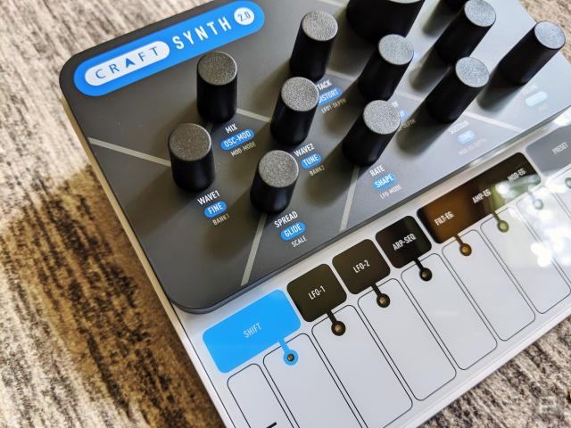 CraftSynth 2.0 is portable, fun and a little bit flimsy