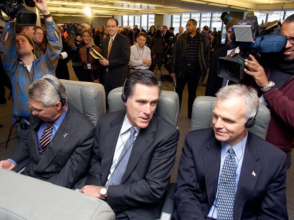 JetBlue Neeleman and Romney