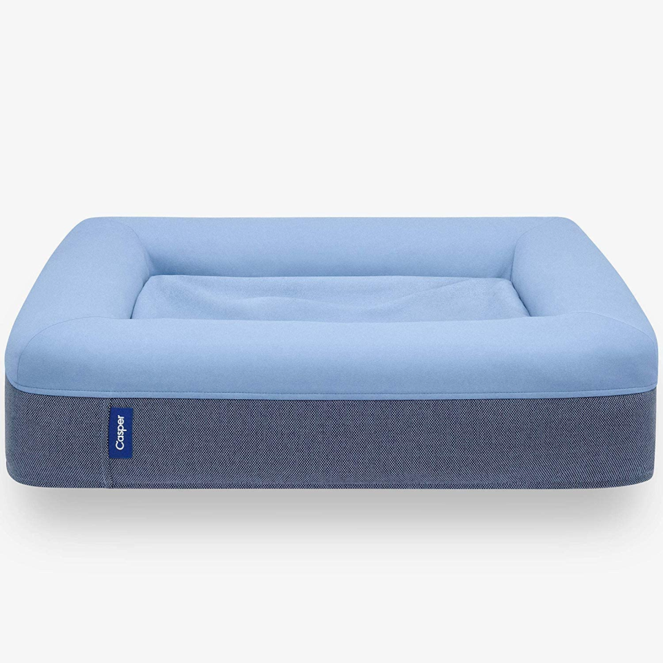 Casper Medium Blue Memory Foam Dog Bed