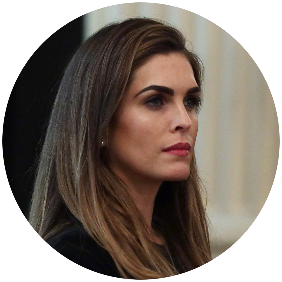 Former aide and adviser Hope Hicks (Getty)