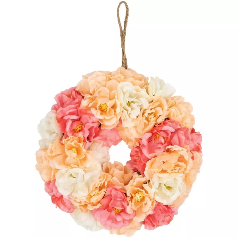 Spring Floral Wreaths Are on Sale at Target Starting at $17