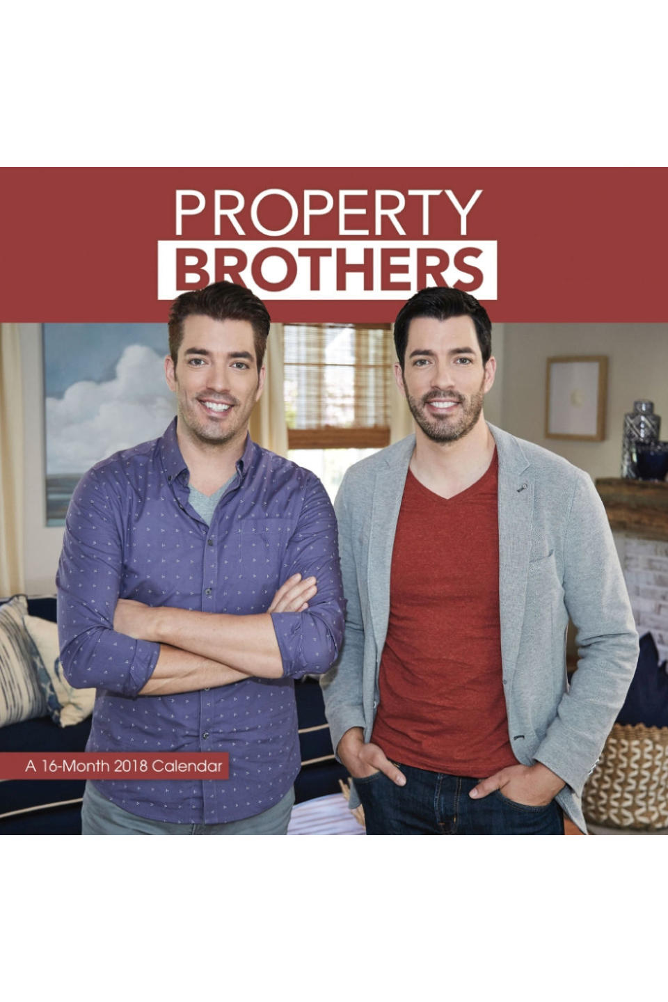 Property Brothers 2018 Wall Calendar