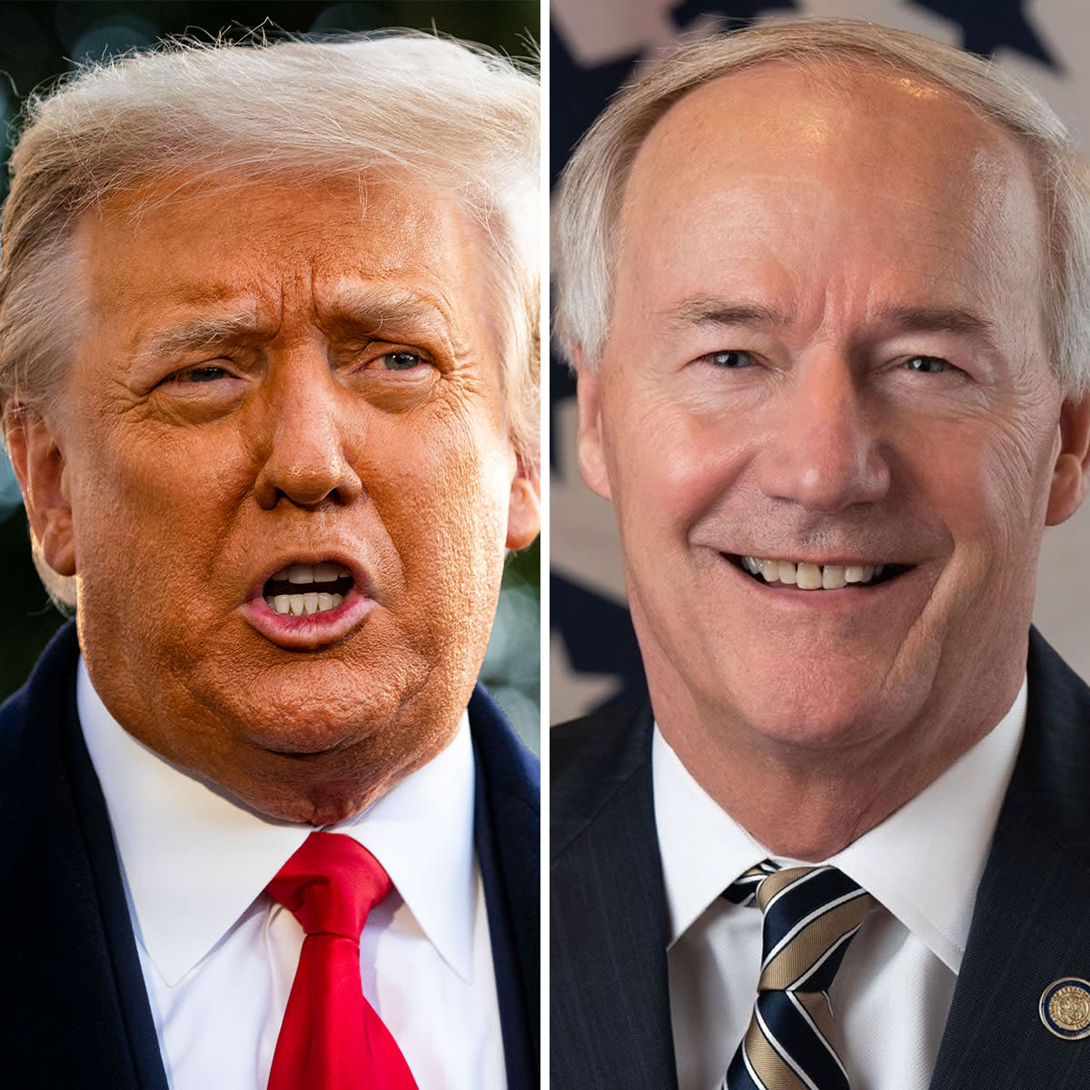 Donald Trump Asa Hutchinson