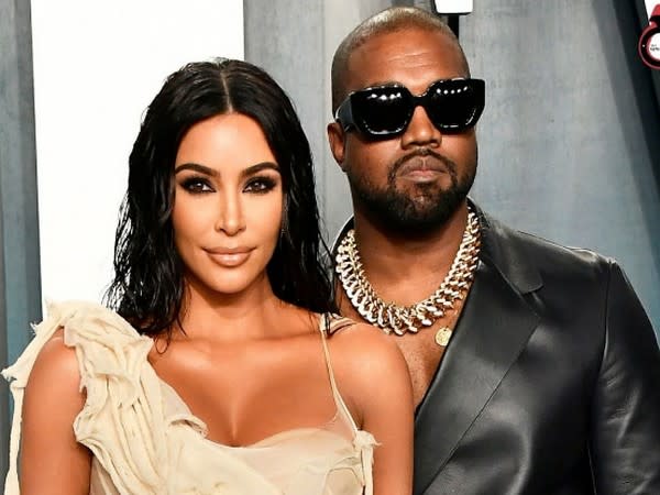 Kim Kardashian, Kanye West (Image source: Instagram)