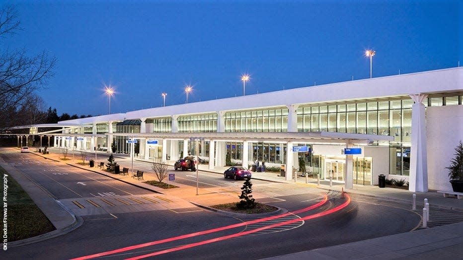 The Upstate Mobility Alliance to conduct a feasibility study/analysis exploring the establishment of a transit hub at the Greenville-Spartanburg International Airport, pictured.
