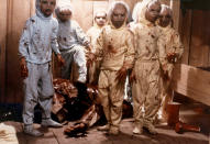 <p>David Cronenberg’s 1979 sci-fi horror movie 'The Brood’ features a litter of mutant children with a zest for murder and mayhem. Yikes! (Photo: Everett)</p>