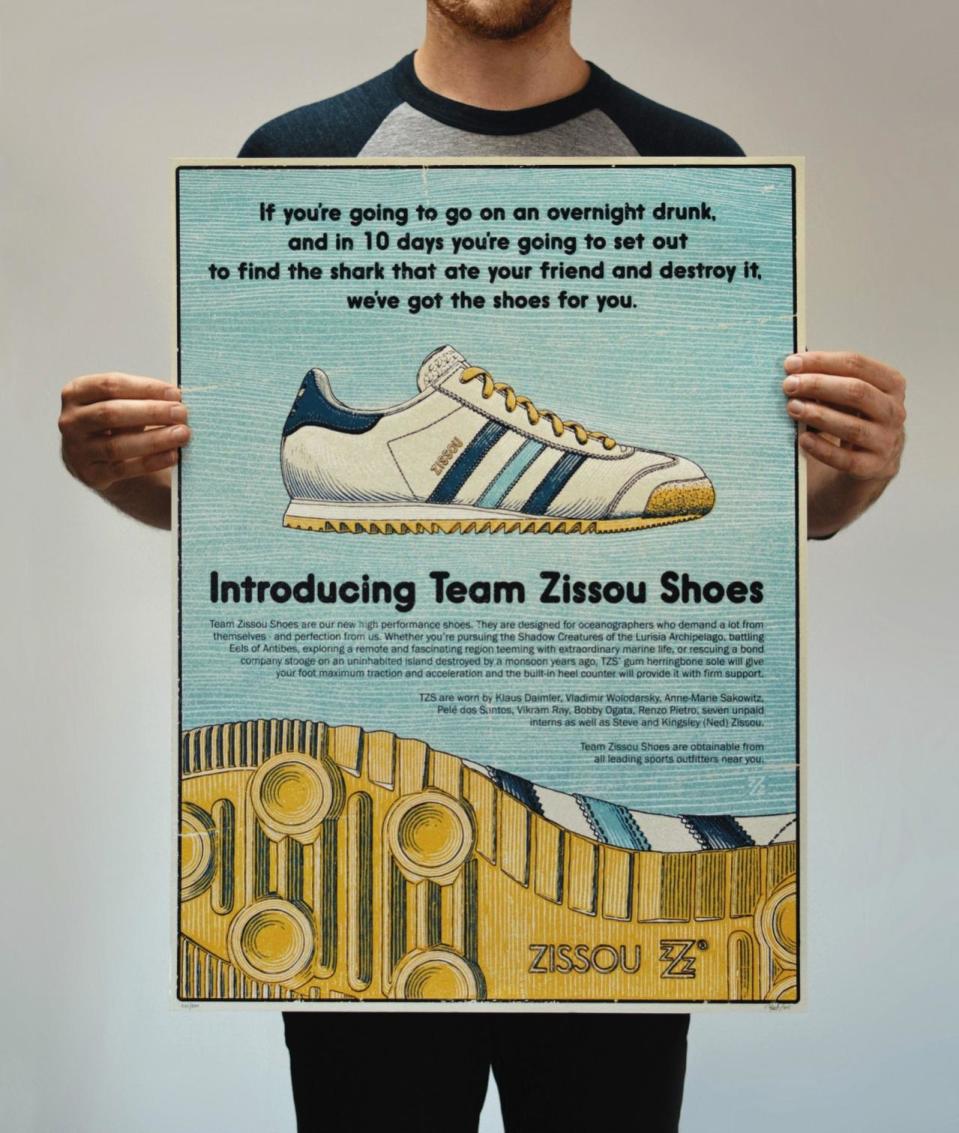 ‘Team Zissou Shoes’ by Bartosz Kosowski