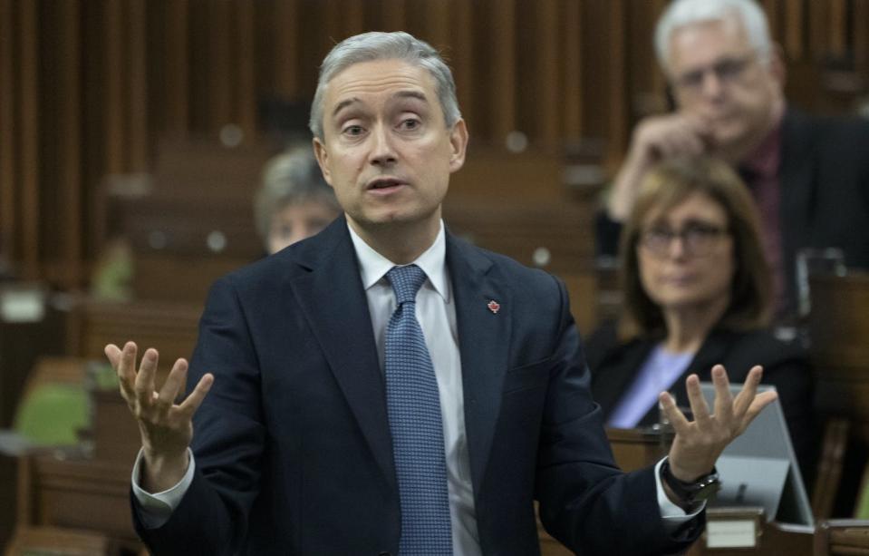 Innovation, Science and Industry Minister François-Philippe Champagne acknowledged in January that Canada has been dealing with innovation policy challenges for decades. THE CANADIAN PRESS/Adrian Wyld