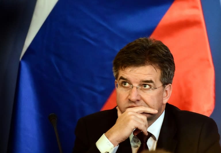 Slovakia's minister of Foreign Affairs, Miroslav Lajcak on August 29, 2016