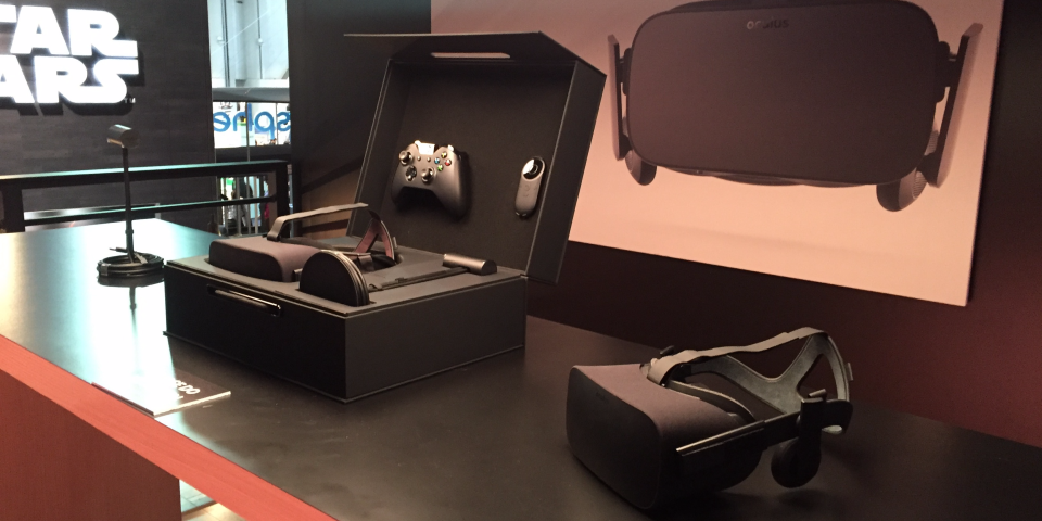 Oculus Rift booth CES 2016