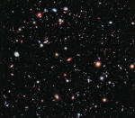 Called the eXtreme Deep Field, or XDF, the photo was assembled by combining 10 years of NASA Hubble Space Telescope photographs taken of a patch of sky at the center of the original Hubble Ultra Deep Field. The XDF is a small fraction of the an