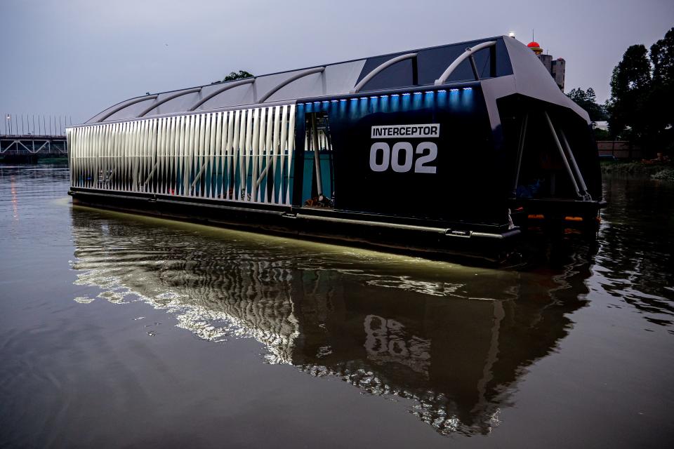 The Ocean Cleanup River Device