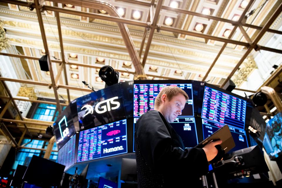 The Dow Jones Industrial Average is trading in the 33,000 range, near where it started the year.