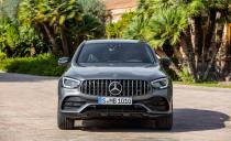 <p>The 2020 GLC43 SUV and coupe models inherit the same freshened headlight and taillight designs and infotainment upgrades as their GLC300 and GLC63 counterparts, plus a few 43-specific extras including more horsepower and a new grille with grinning vertical strakes in place of last year's tamer horizontal slats.</p>