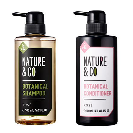 【評級：B】KOSÉ Nature & Co Botanical Shampoo+Conditioner