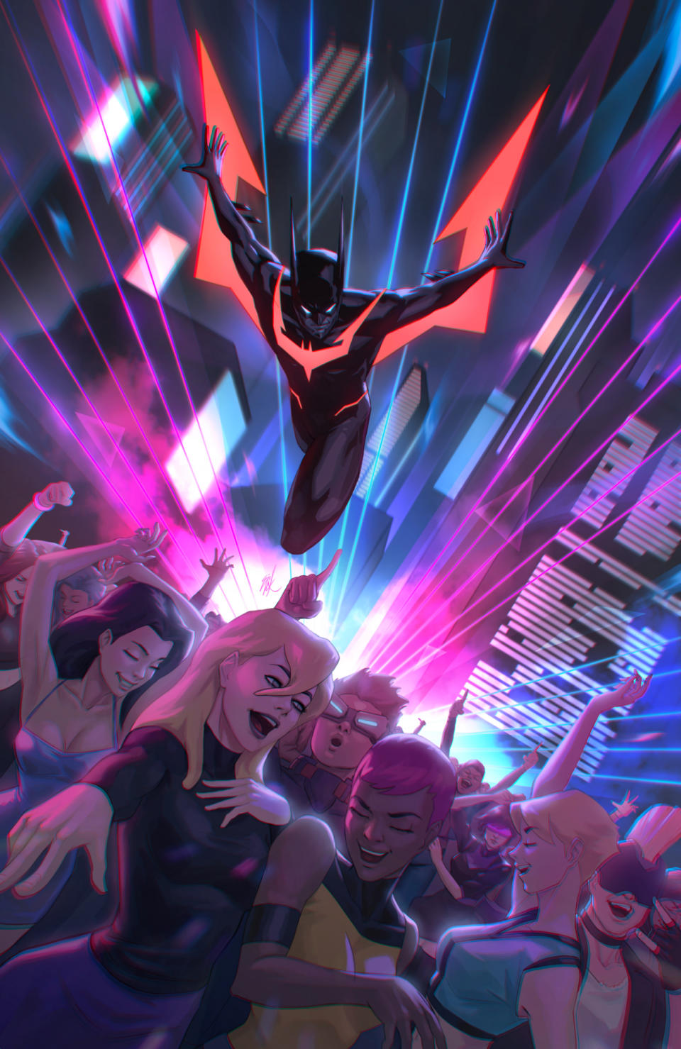 Batman Beyond: Neo-Gothic #1 cover art