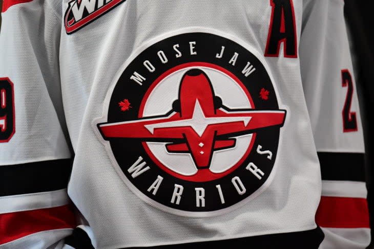 The Moose Jaw Warriors are coming home with a 2-0 lead over the Portland Winterhawks in the Western Hockey League Championship Series. (Moose Jaw Warriors - image credit)