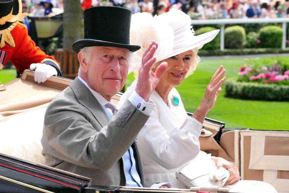 King Charles III and Queen Camilla (Jonathan Brady/PA Wire)