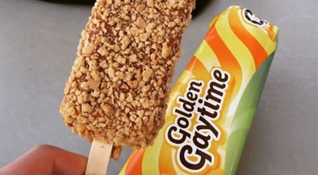 Workers at the factory that produce Australian favourites such as Golden Gaytime could face a 46 per cent decrease in wages, according to their union. Source: Instagram/goldengaytimeau