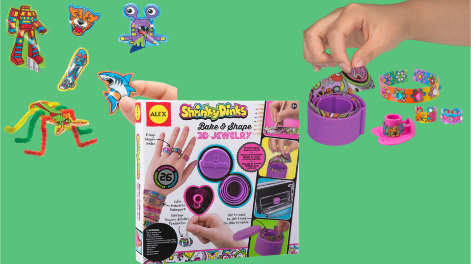 Best arts and crafts gifts for kids: Shrinky Dinks