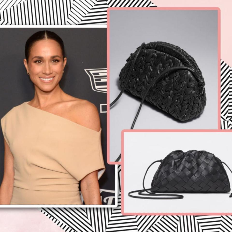 This affordable Bottega-inspired bag looks so much like Meghan Markle's date night purse
