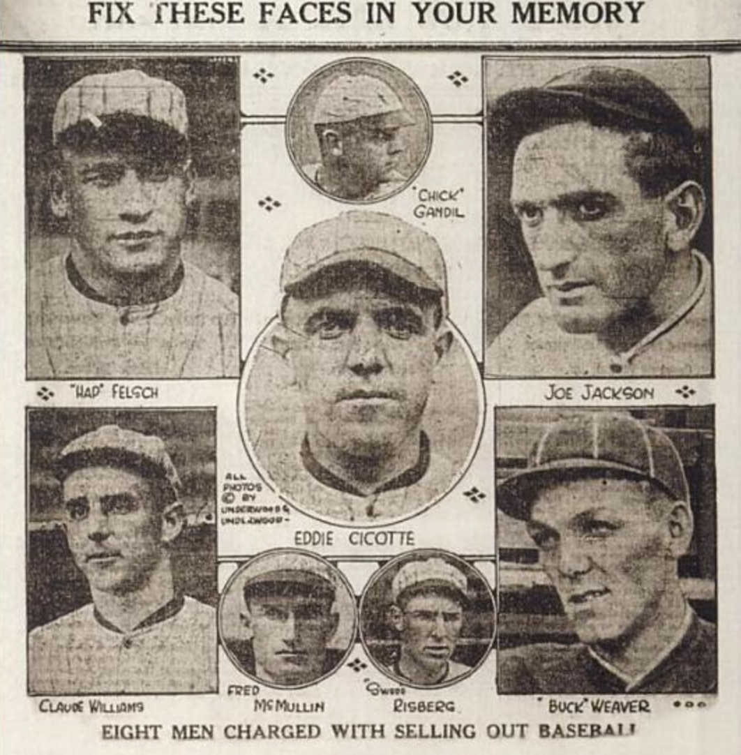 The Chicago Black Sox Throw the 1919 World Series