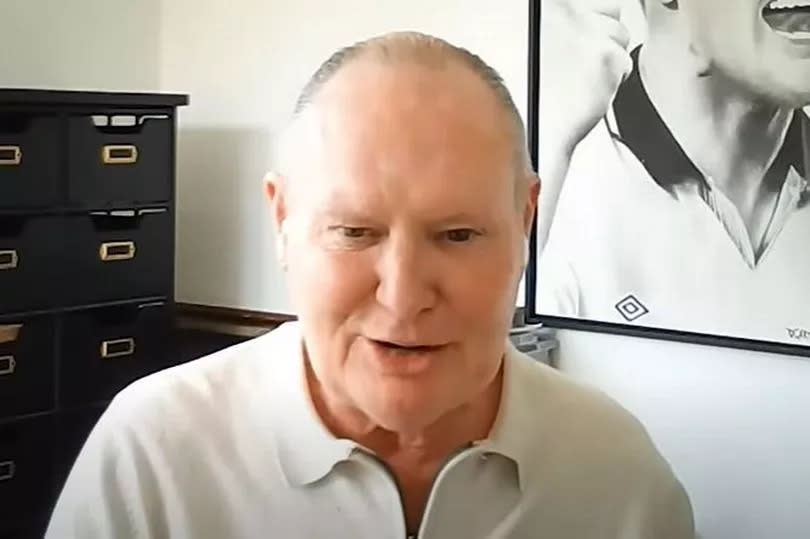 Rangers legend Paul Gascoigne has been speaking about his time in Scottish football