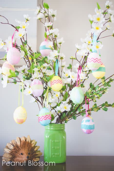 easter egg tree easter decorations