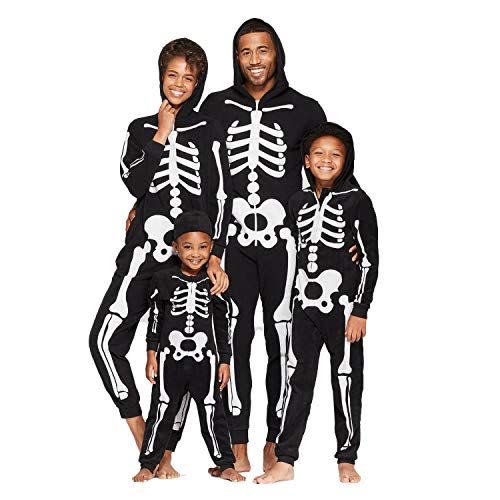 8) Matching Family Skeleton Pajama Set