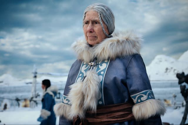 <p>Robert Falconer/Netflix</p> Casey Camp-Horinek as Gran Gran in 'Avatar: The Last Airbender'