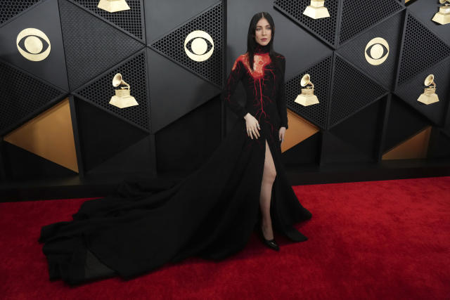 Victoria Monét, Dua Lipa, Miley Cyrus stun on the wild-and-wacky Grammys red  carpet