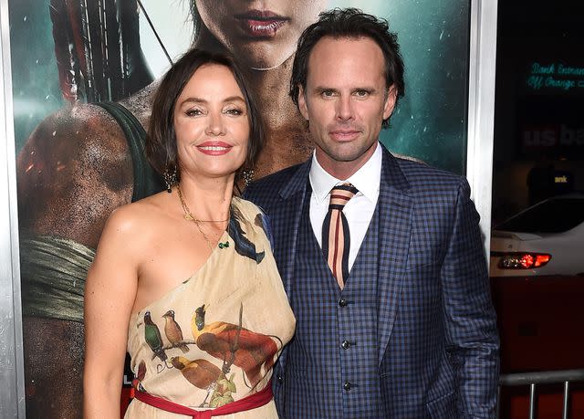 <p>Axelle/Bauer-Griffin/FilmMagic</p> Walton Goggins and Nadia Conners attend the Los Angeles Premiere of 'Tomb Raider' on March 12, 2018.