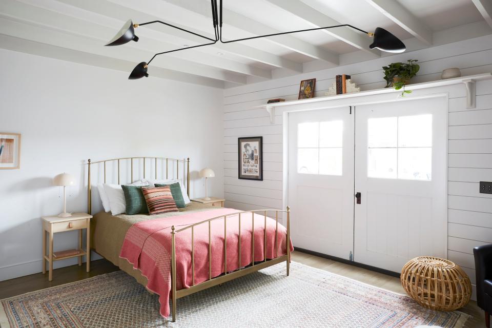 AFTER: The outdoor-indoor living philosophy is in evidence here, as the doors of the bedroom can be opened to enjoy natural light and the backyard.