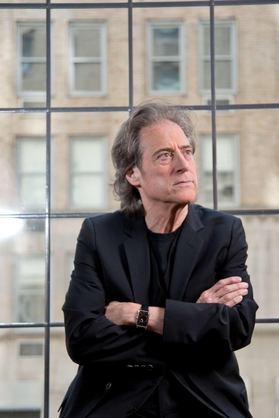 Richard Lewis posed for photographs at The Benjamin in Manhattan, NY for a feature in the September 2015 issue of (201) Magazine.