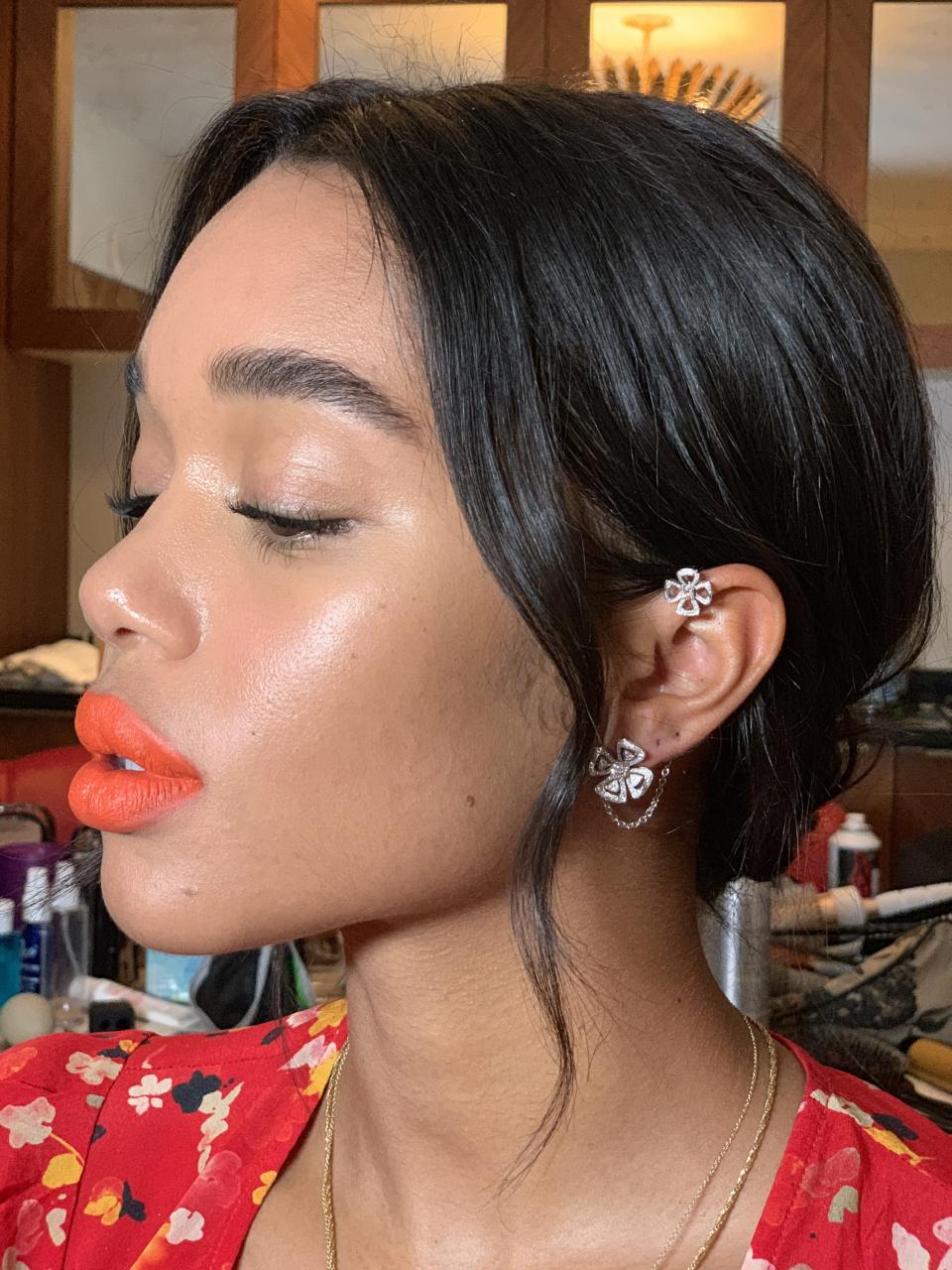 Laura Harrier Adds Some Bulgari Bling to Miami Basel