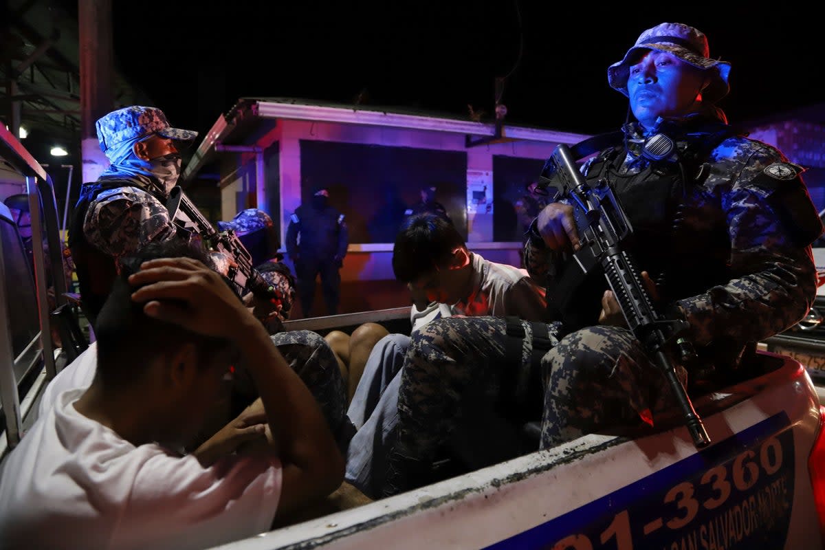 EL SALVADOR-PANDILLAS (AP)