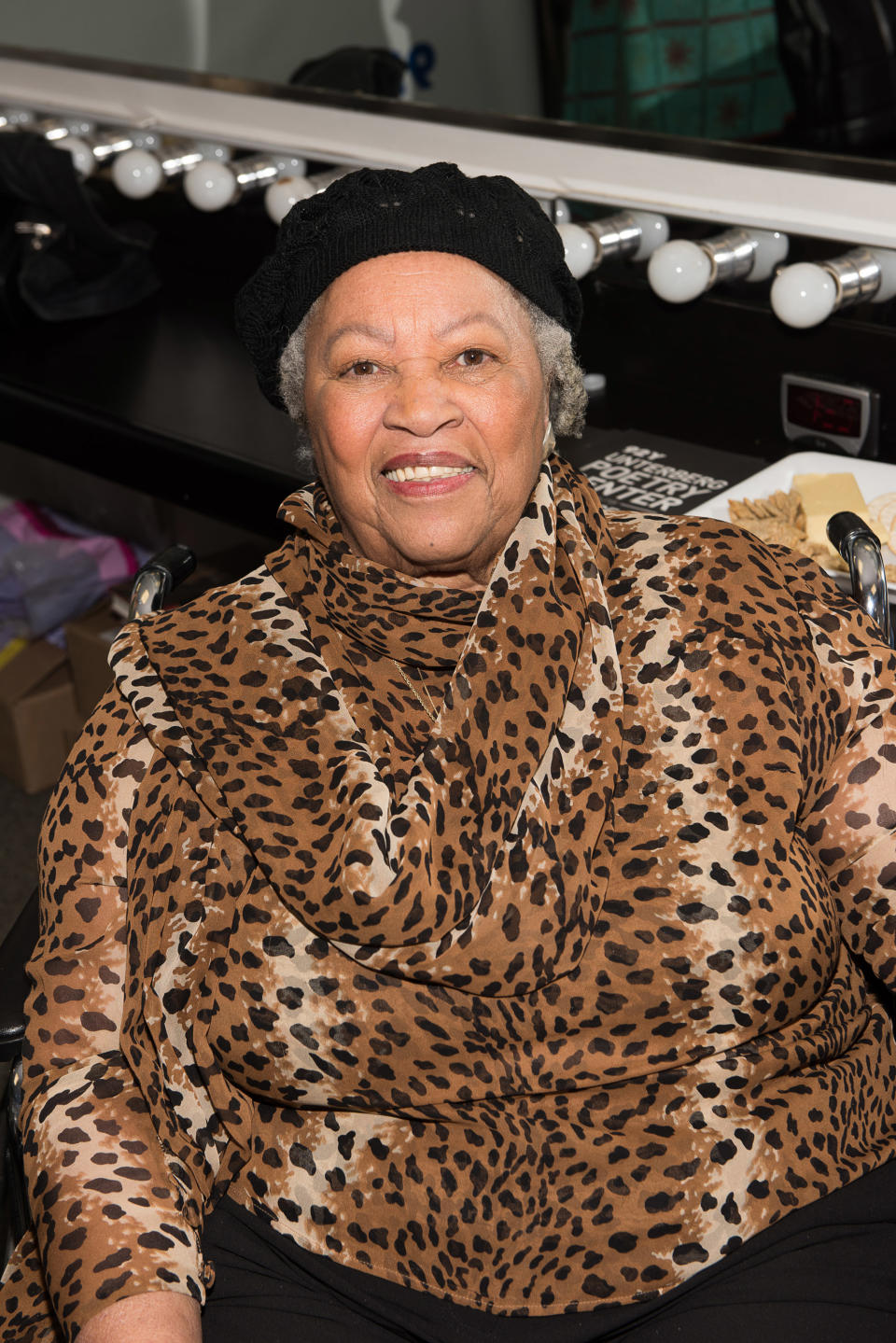 NEW YORK, NY - APRIL 27:  Toni Morrison at the 92nd Street Y Presents: In Conversation With Misty Copeland And Amy Astley at 92nd Street Y on April 27, 2015 in New York City.  (Photo by Dave Kotinsky/Getty Images)